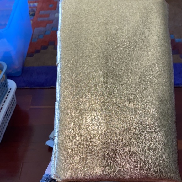 Vintage Avon Polished Gold Evening Bag IOB - Picture 8 of 12